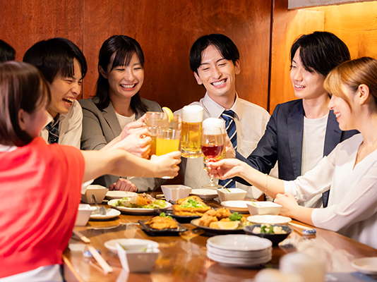 会社の歓送迎会・宴会